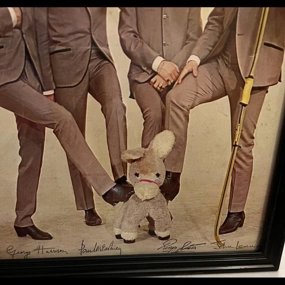 The Beatles signed picture